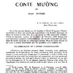 A propos d’un conte Mường