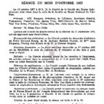 Actes de la société