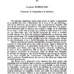 Etudes géographiques