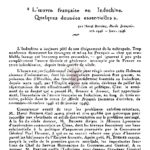 L’oeuvre française en indochine : trois étoiles