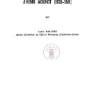 Le centenaire de la mort d’Henri Mouhot (1826-1861)