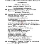 Liste des membres de la société des etudes indochinoises