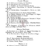 Liste des membres de la société