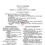Liste générale des membres de la société des etudes indochinoises