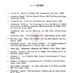 Bibliographie des livres et revues reçus en 1958