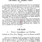 Deux mandarins militaires de Thiêu Tri, le Sam et Trieu Tan