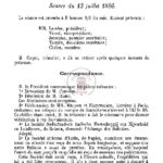 Procès-verbaux des séances