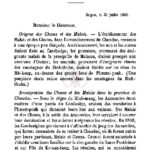 Rapport sur les chams et les malais de l’arrondissement de Chaudoc