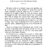 Rapport sur un voyage d’exploration aux sources du Dong-Nai