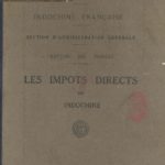 Les impôts directs en Indochine