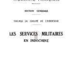 Les services militaires en Indochine