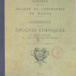 Conférence sur les groupes ethniques du haut Tonkin au Nord du fleuve Rouge