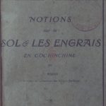 Notions sur le sol et les engrais en Cochinchine