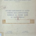 Études concernant la lutte contre deux rhynchotes nuisibles au théier dans le Haut-Donnai