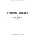 La prostitution à Saigon-Cholon en 1952