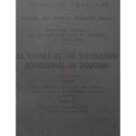 La variole et les vaccinations jennériennes en Indochine