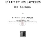 Le lait et les laiteries de Saigon