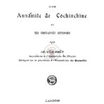 La vie intime d’un Annamite de Cochinchine et ses croyances diverses