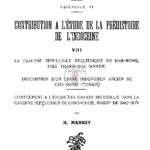 Contribution à l’étude de la préhistoire de l’Indochine VIII