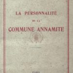 La personnalité de la commune annamite