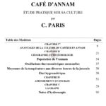 Le café d’Annam, étude pratique sur sa culture