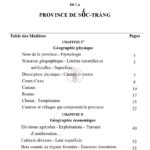 Géographie physique, économique et historique de la Cochinchine (XIe fascicule), Monographie de la province de Sồc-Trăng