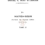 Recueil des textes concernant le personnel indigène des services généraux et locaux de l’Indochine (tome II)