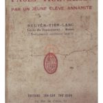 Pages françaises par un jeune élève annamite