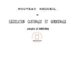 Nouveau recueil de législation cantonale et communale annamite de Cochinchine (1913)