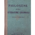 Philoxène ou de la littérature coloniale