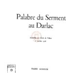Palabre du serment au Darlac, Assemblée des Chefs de Tribus, 1er janvier 1926 (ré-édition)