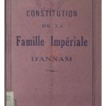 Constitution de la Famille Impériale d’Annam