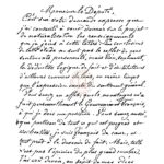 Lettres relatives à la question de la naturalisation