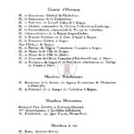 Liste des membres de la société