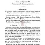 Procès-verbaux des séances