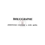 Bibliographie