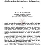 Correspondances phonétiques et changements parallèles dans les parlers de la famille austronésienne (mélanésien, indonésien, polynésien)