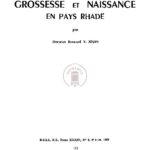 Grossesse et naissance en pays Rhadé