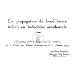 La propagation du bouddhisme indien en Indochine occidentale