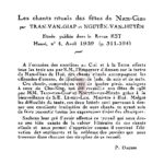 1939-Tome XIV – nouvelle série-N° 1 et 2