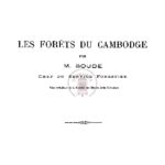 Les forêts du Cambodge