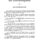 Les procédés magiques d’immunisation chez les cambodgiens