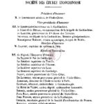 Liste générale des membres de la société des etudes indochinoises