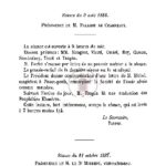 Procès-verbaux des séances