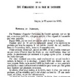 Rapport sur un essai d’amélioration de la vigne de Cochinchine (1882)