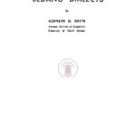 Sedang dialects
