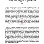 Une exploration scientifique dans les régions polaires (conférence de M. Serène)