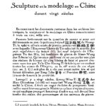Vue d’ensemble sur la sculpture et le modelage en Chine durant vingt siècles