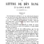 B?n bang th? ou lettre de b?n bang sur la révolte de khôi