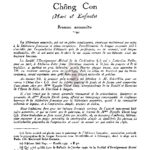 Bibliographie : Chông Con ( mari et enfants) – roman annamite